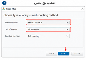 انتخاب Co-occurrence و Keywords برای شناسایی روندهای موضوعی